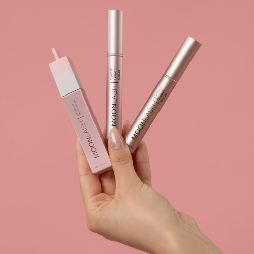 Σετ Καφέ Growth Mascara,Eyelash &amp; Eyebrow Serum