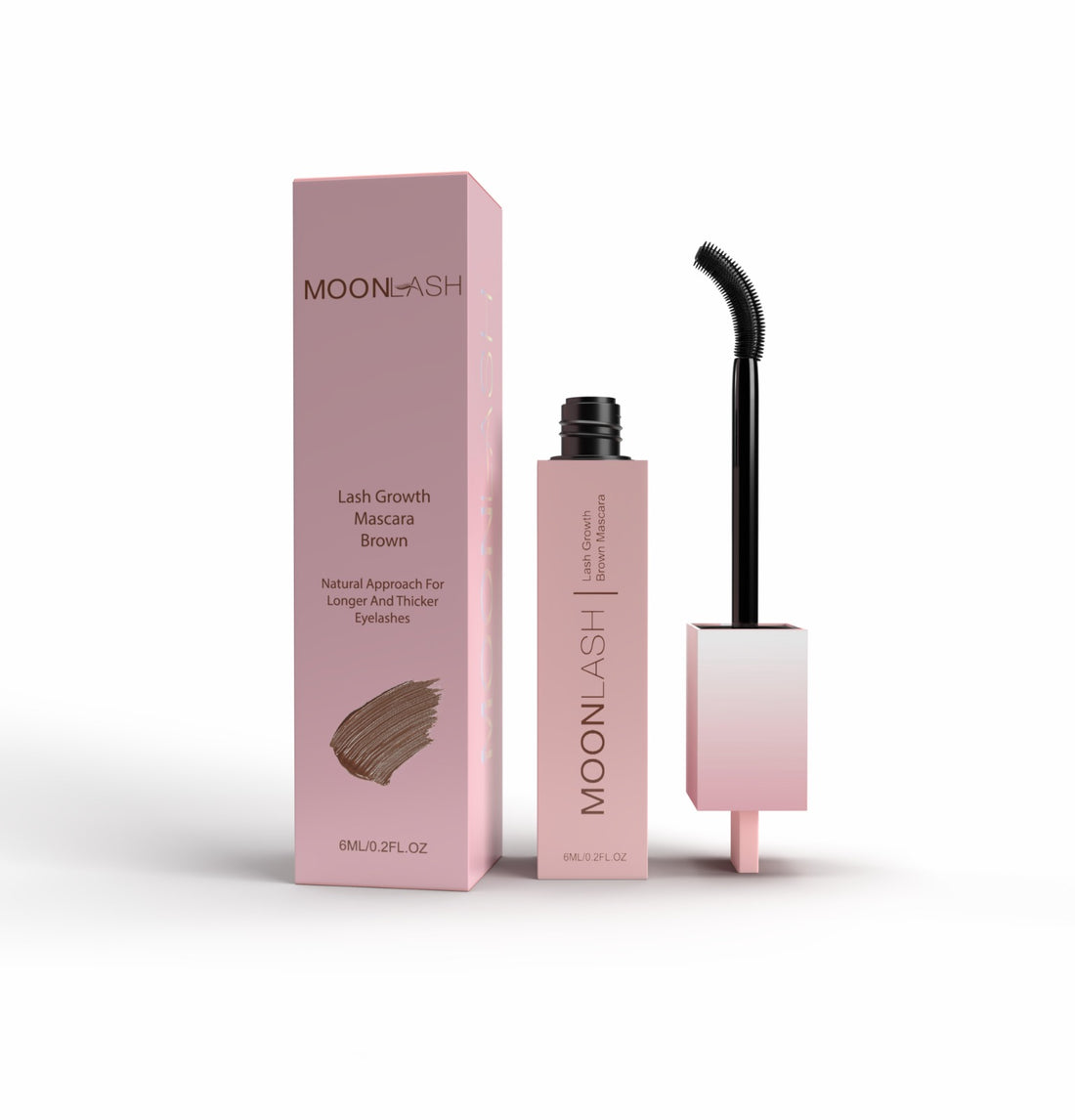Σετ Καφέ Growth Mascara,Eyelash &amp; Eyebrow Serum